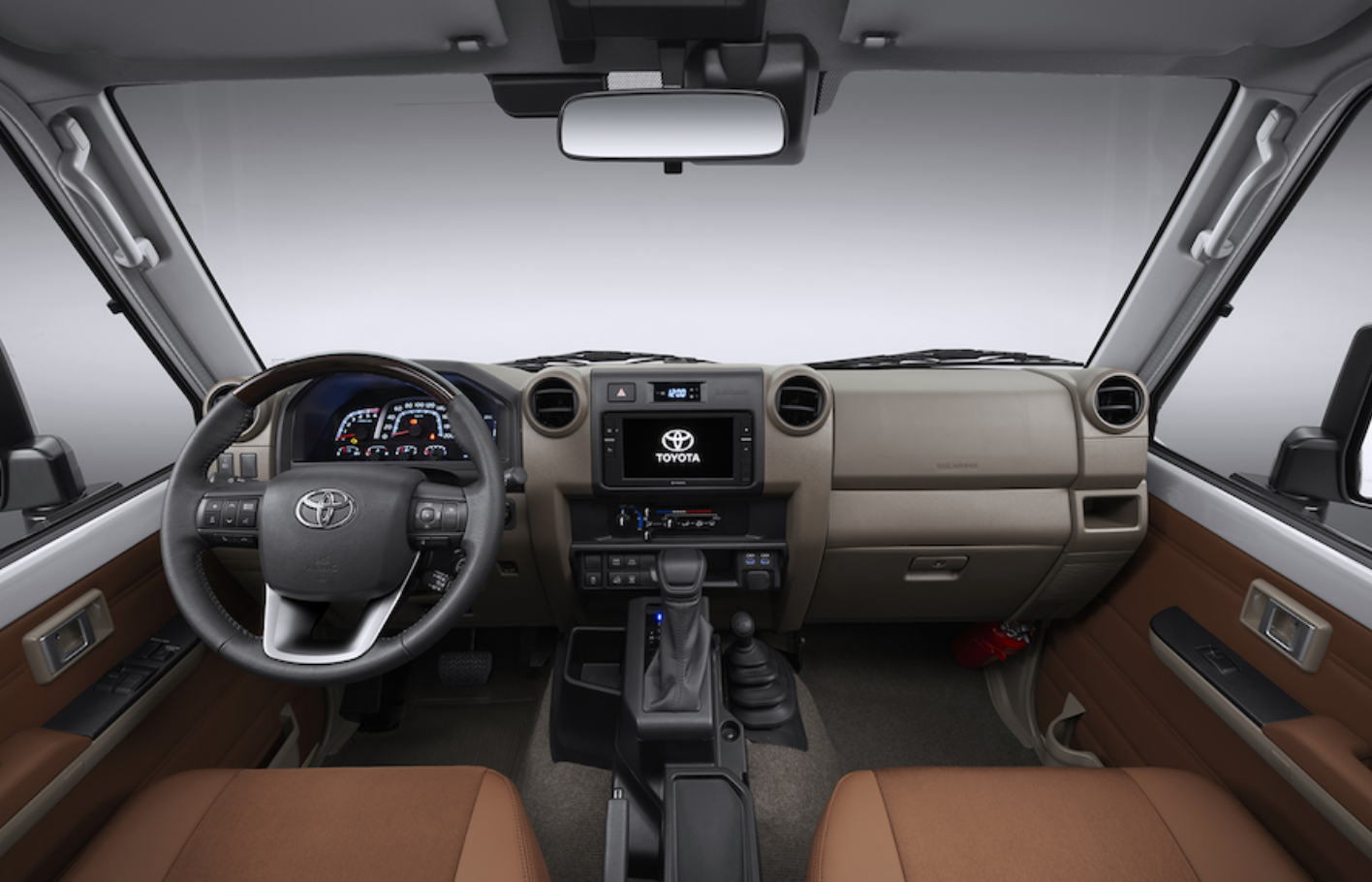 Modern luxuries include a 9.0-inch infotainment screen